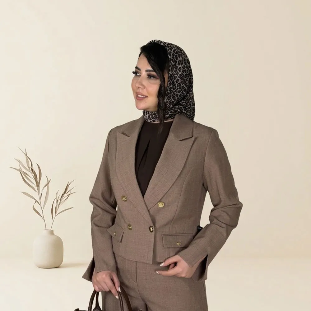 کت و شلوار زنانه کلاسیک بزیاق آیدا