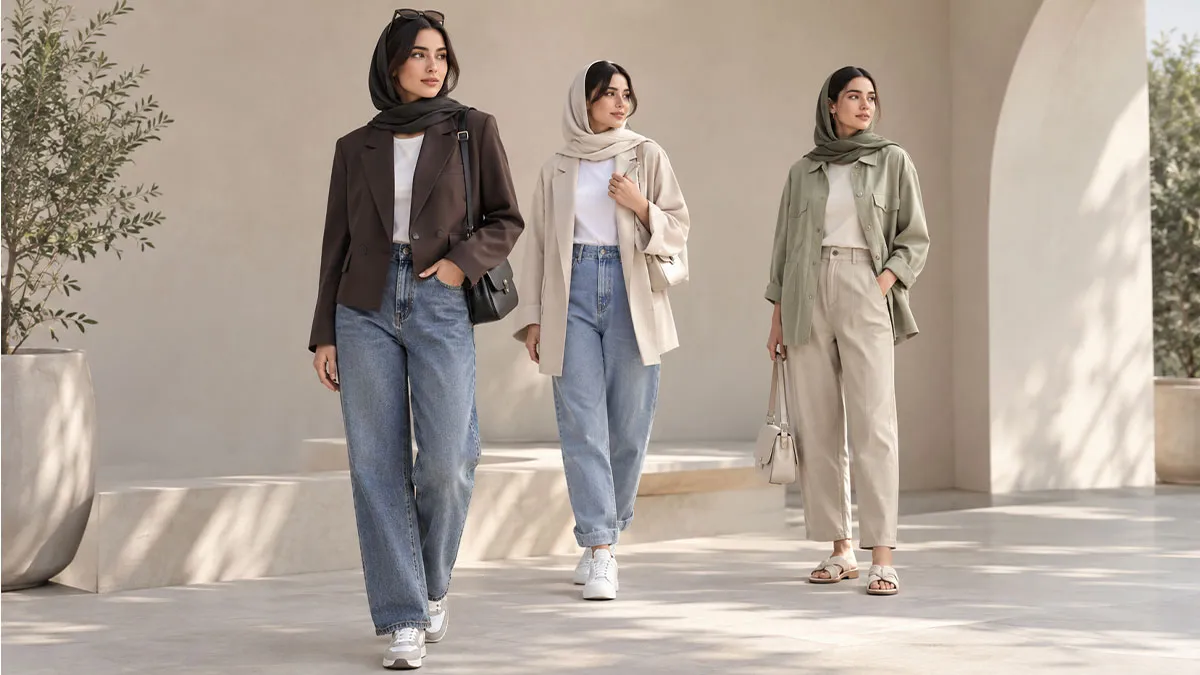 شلوار نیم بگ با چه مانتویی ست میشه
