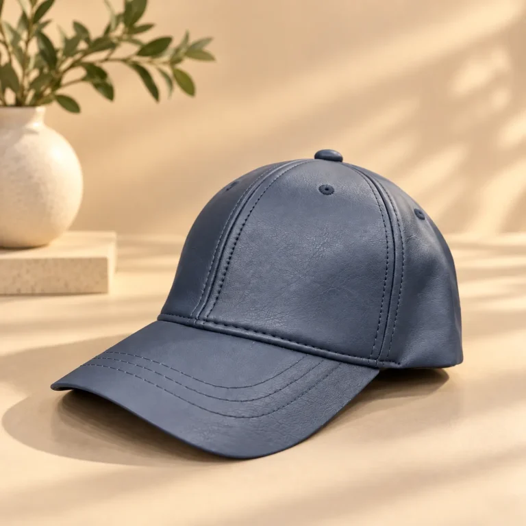 کلاه نقاب‌دار چرم اسپرت مدل بیسبالی